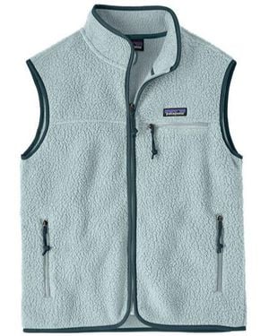 Patagonia Retro Pile Fleece Vest - Blue