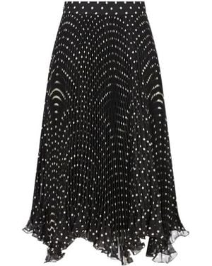 Valentino Polka Dot Skirt - Black