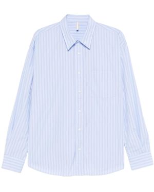 sunflower Striped Collar Shirt - Blue