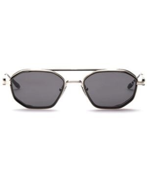 Akoni Full Frame Sunglasses - Metallic