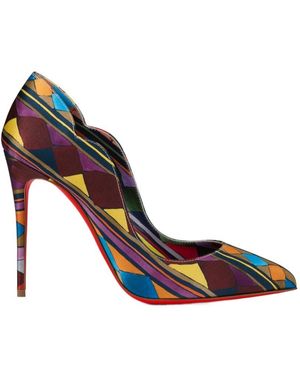 Christian Louboutin Multi-coloured High Heels - Blue