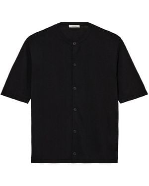 Lemaire Short Sleeve Shirt - Black