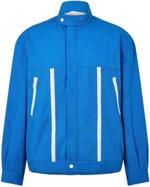 Gucci Weather Resistant Softshell Jacket - Blue
