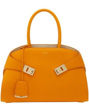 Ferragamo Hug Handbag - Orange