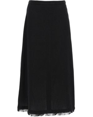 Max Mara Zipper Skirt - Black