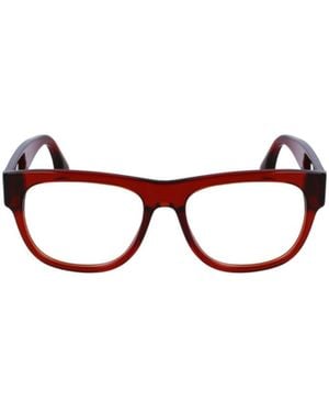 Victoria Beckham Etyewear Oval Frame Glasses - White