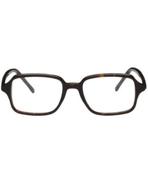 Gucci Eyewear Rectangular Frame Glasses - White
