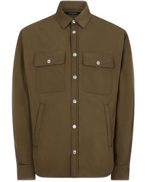 DSquared² Quilted Utility Jacket - Green