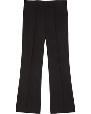 Rag & Bone High-Waist Stretch Flared Pants - Black