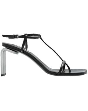 Jil Sander Thong Strap Heeled Sandals - Multicolor
