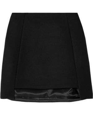 Cult Gaia Minimal Mini Skirt - Black