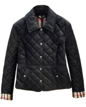 Burberry Quilted Cotton Clothing - Black