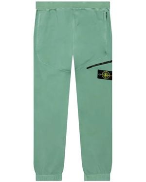 Stone Island Compass-Badge Track Pants - Green