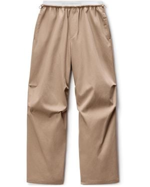 Alexander Wang Double Layer Waist Pants - Natural