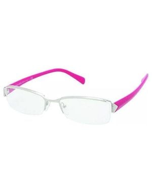 Prada Logo Flat Mirror - Pink