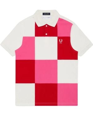 Comme des Garçons Short-Sleeved Polo Shirt - Red