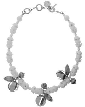 Marni Adjustable Necklace - White