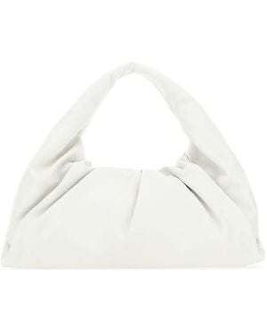 Bottega Veneta Slouched Tote Bag - White