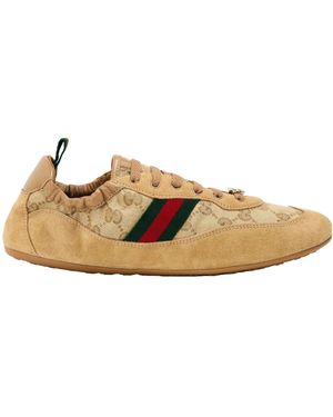 Gucci Shift Sneaker Ld62 - Natural