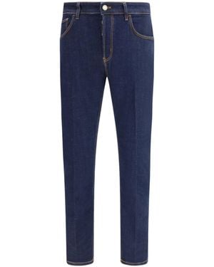 Pt Pantaloni Pt Torino Reggae Five-Pocket Jeans - Blue
