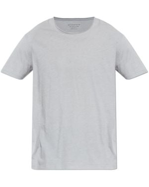 AllSaints Figure Crew Neck T-Shirt - Grey
