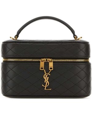 Saint Laurent Gaby Vanity Bag - White