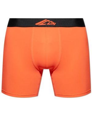 DSquared² Elastic Waist Boxer Briefs - Orange