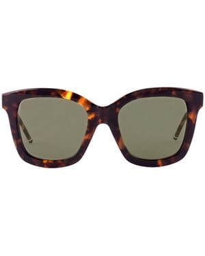 Thom Browne Eyewear Butterfly-Frame Sunglasses - Multicolour