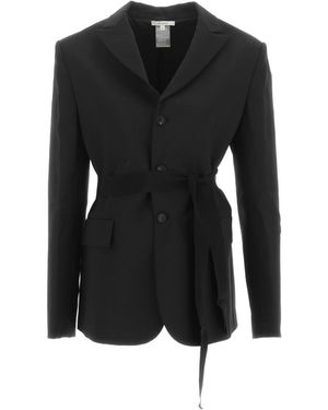 ジャケット Nensi Dojaka JACKET (NDAW23JKT019 BLACK) NENSI DOJAKA-넨시 도자카 테일러드 블레이저 블랙 NDAW23JKT019