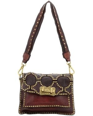 Campomaggi Flap Shoulder Bag - White