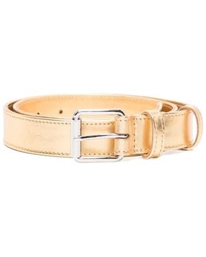 Comme des Garçons Buckle Belt - Natural