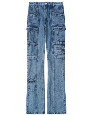 Isabel Marant Vokayo Straight-Cut Jeans - Blue