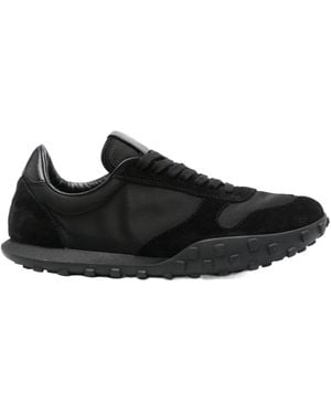 Jil Sander Moon Paneled Sneakers - Black
