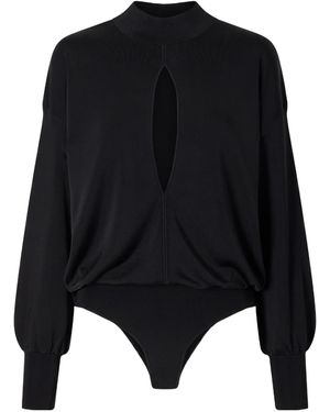 Galvan London Turtleneck Bodysuit - Black