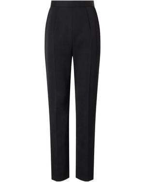 The Row Tapered Casual Pants - Black