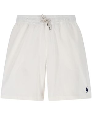 Polo Ralph Lauren Traveller Classic Swimming Trunks - White