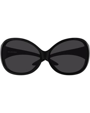 Balenciaga Eyewear Panthos Frame Sunglasses - Black