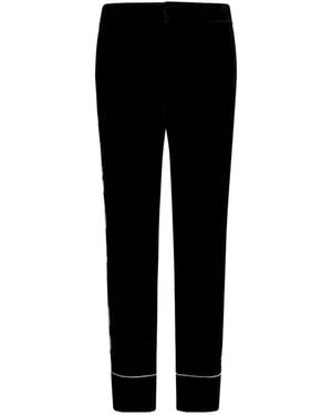 N°21 Straight Leg Pants - Black