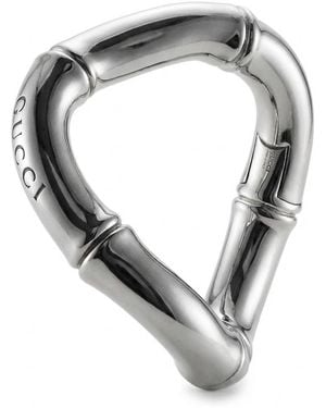 Gucci Bamboo Cuff Bracelet - White