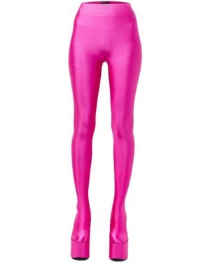 Balenciaga Bright Knee-High Boots - Pink