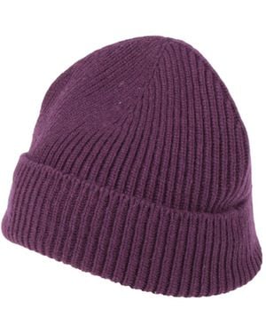 Burberry Cashmere Knitted Cap - Purple