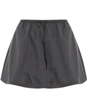 Samsøe & Samsøe Saroko Drawstring Skirt - Gray