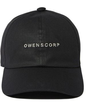Rick Owens Tower Embroidered Baseball Cap - Black