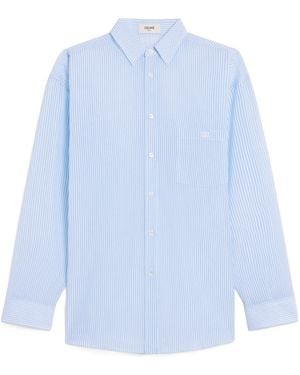 Celine Oversized Shirt - Blue