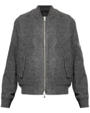 AllSaints Saku Bomber Jacket - Grey