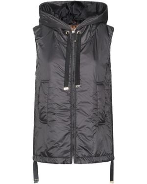 Max Mara The Cube Sleeveless Hooded Jacket - Grey