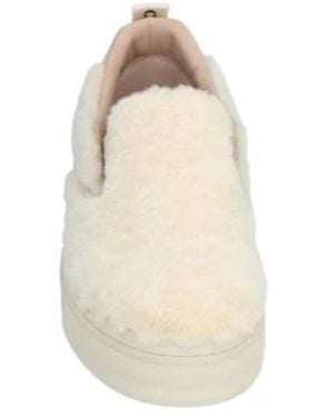 Chloé Elastic Slip-On Flats - White