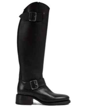 DSquared² Heeled Slip-On Boots - Black