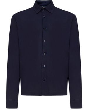 Herno Button-Front Shirt - Blue