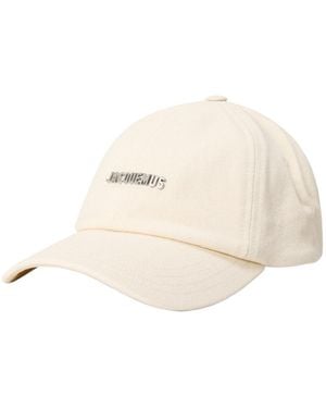 Jacquemus Comfortable Baseball Cap - Natural